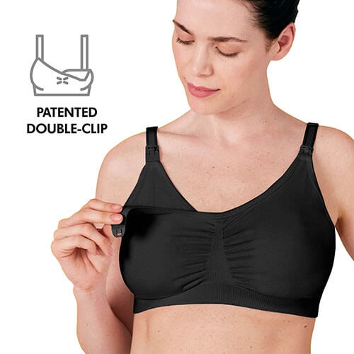 Combo of 3 Nursing Pumping Bra Black, Beige & Grey