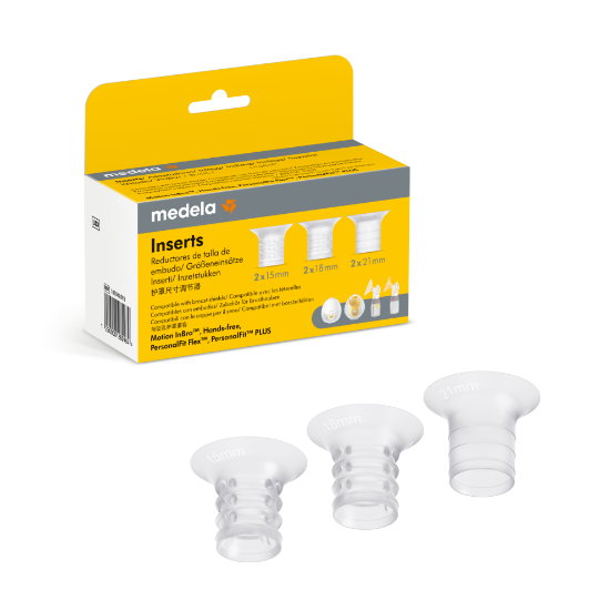 Picture of Breast Shield Inserts (2x21mm, 2x18mm, 2x15mm)